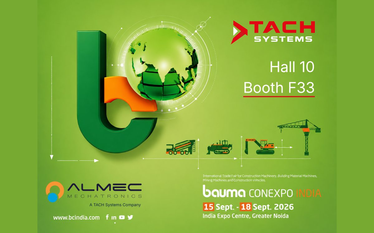 ALMEC with TACH Systems at bauma CONEXPO India 2026