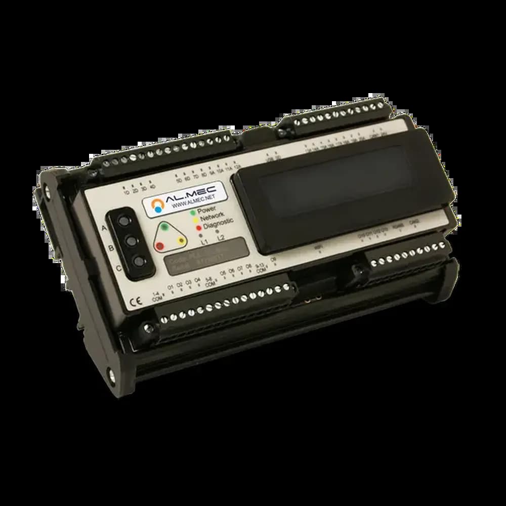 ALMEC PLC.163 PLC compatto con ingressi e uscite per applicazioni industriali
